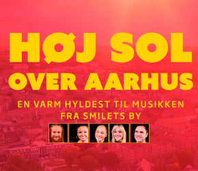 Høj sol over Aarhus