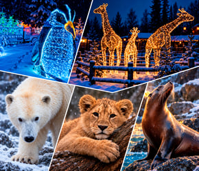 Jul i Aalborg Zoo